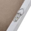Silver Glimmer Heavily Embellished 2-piece Canvas Wall Art Set