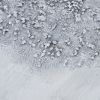 Silver Glimmer Heavily Embellished 2-piece Canvas Wall Art Set