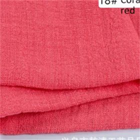Party Dining-table Decoration Raw Edge Placemat (Option: 18 Watermelon Red-42x 42cm)