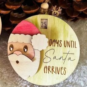 3D Santa Claus Countdown Decoration (Option: Santa Claus)