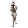 Scandinavian Modern Style; Resin Statue Of Woman Reading; Thinker; Abstract Tabletop Sculpture; Home Decoration For Bedroom