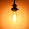 7.9 Ball Shape Glass Wall-mounted Light/Transparent