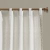 Mila Cotton Printed Curtain Panel with Chenille detail and Lining